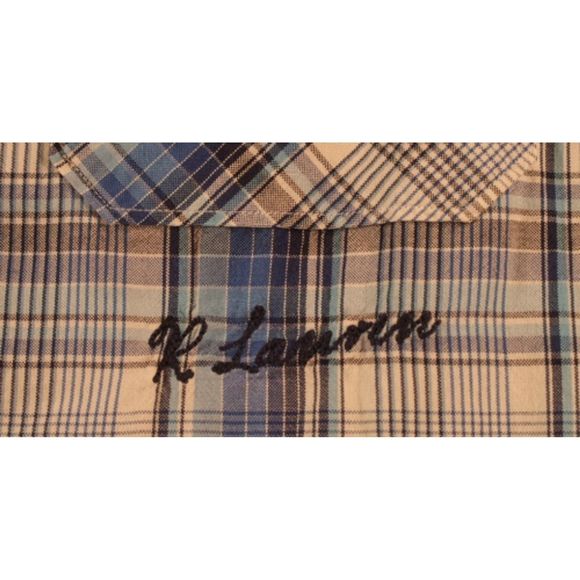 1XT Lauren Polo Plaid Pocket Shirt NWT$59.50 - Picture 4 of 4